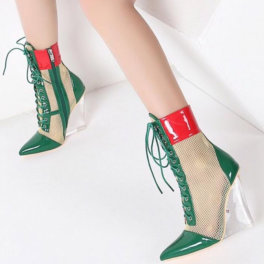 woman wearing fancy high heels